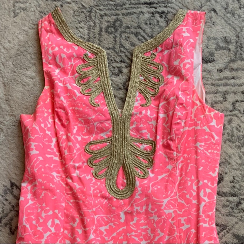 Euc lilly pulitzer Janice dress size 10